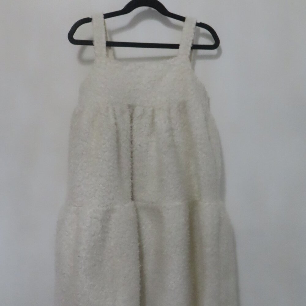 Christina Rohde Boucle Girls Tier Cream Dress